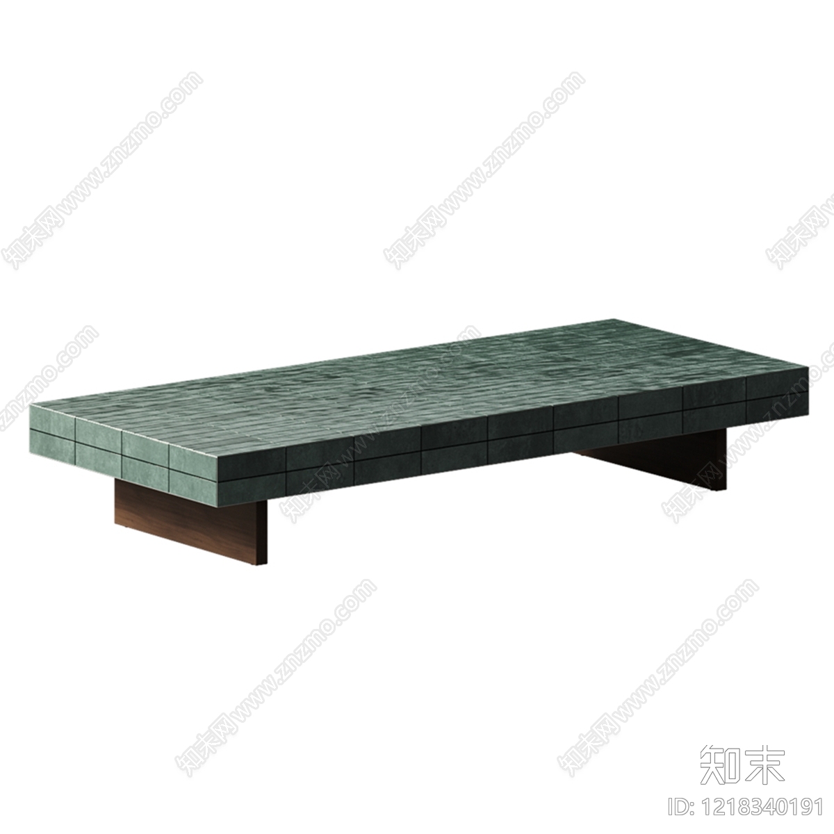 极简茶几3D模型下载【ID:1218340191】