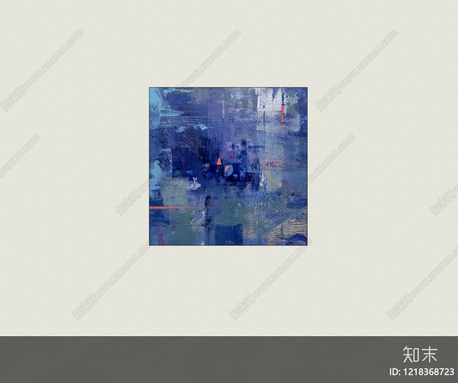 极简挂画SU模型下载【ID:1218368723】