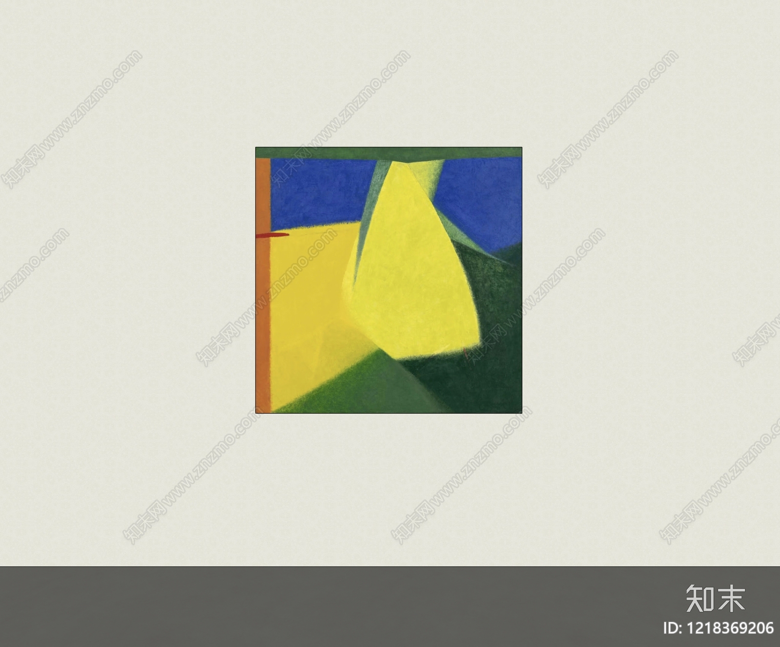 极简挂画SU模型下载【ID:1218369206】