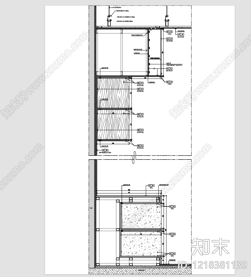 综合家具节点cad施工图下载【ID:1218381139】