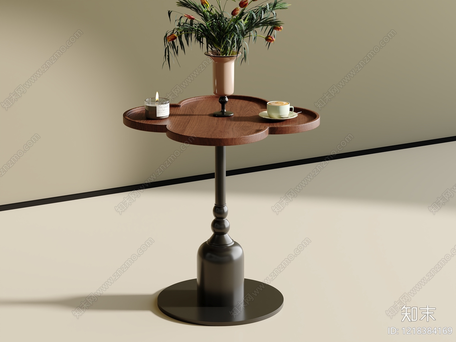 中古风边几3D模型下载【ID:1218384169】