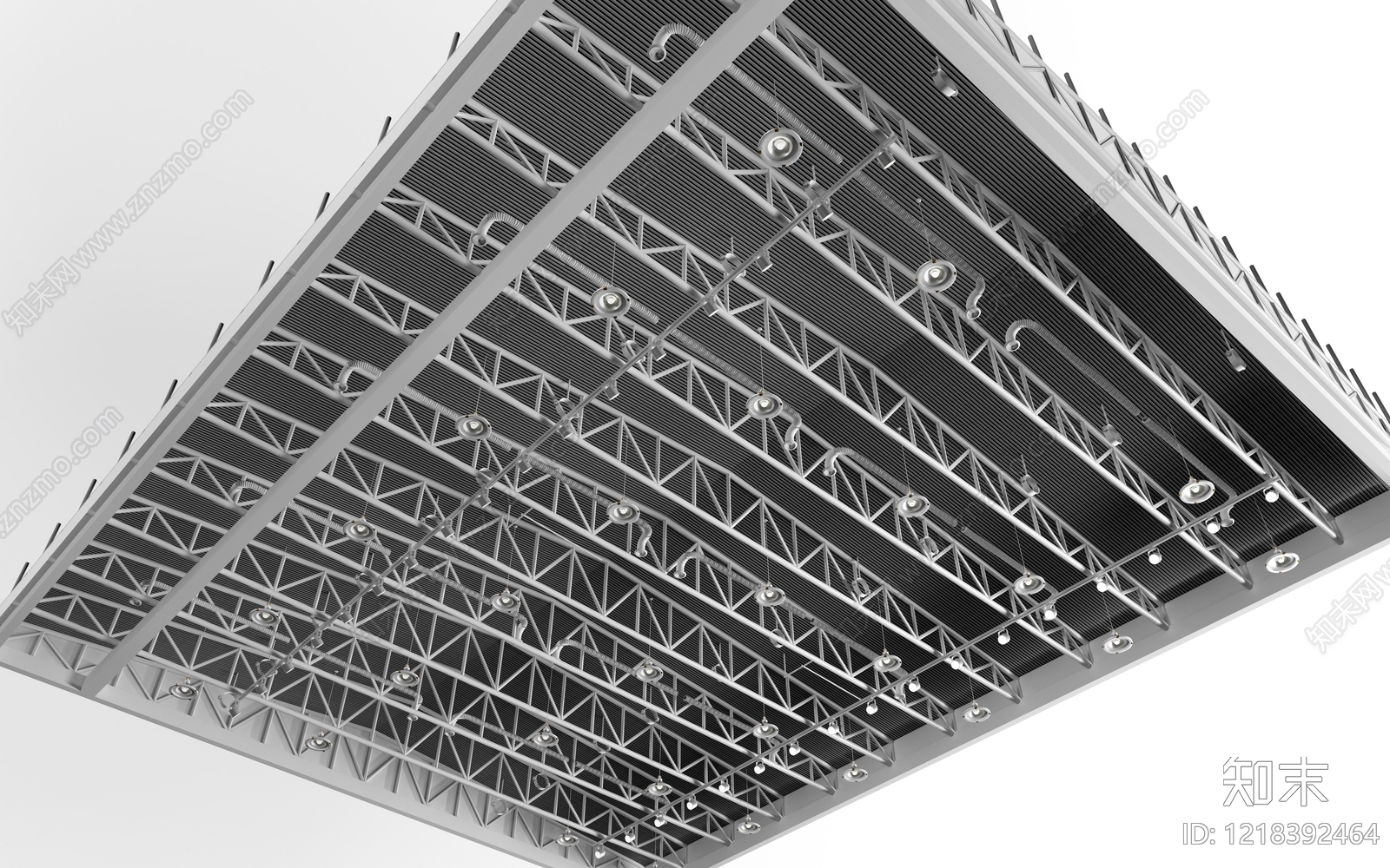 极简主义桁架结构3D模型下载【ID:1218392464】