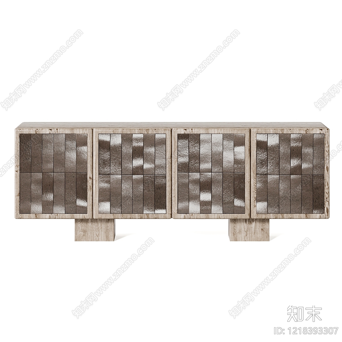侘寂电视柜3D模型下载【ID:1218393307】