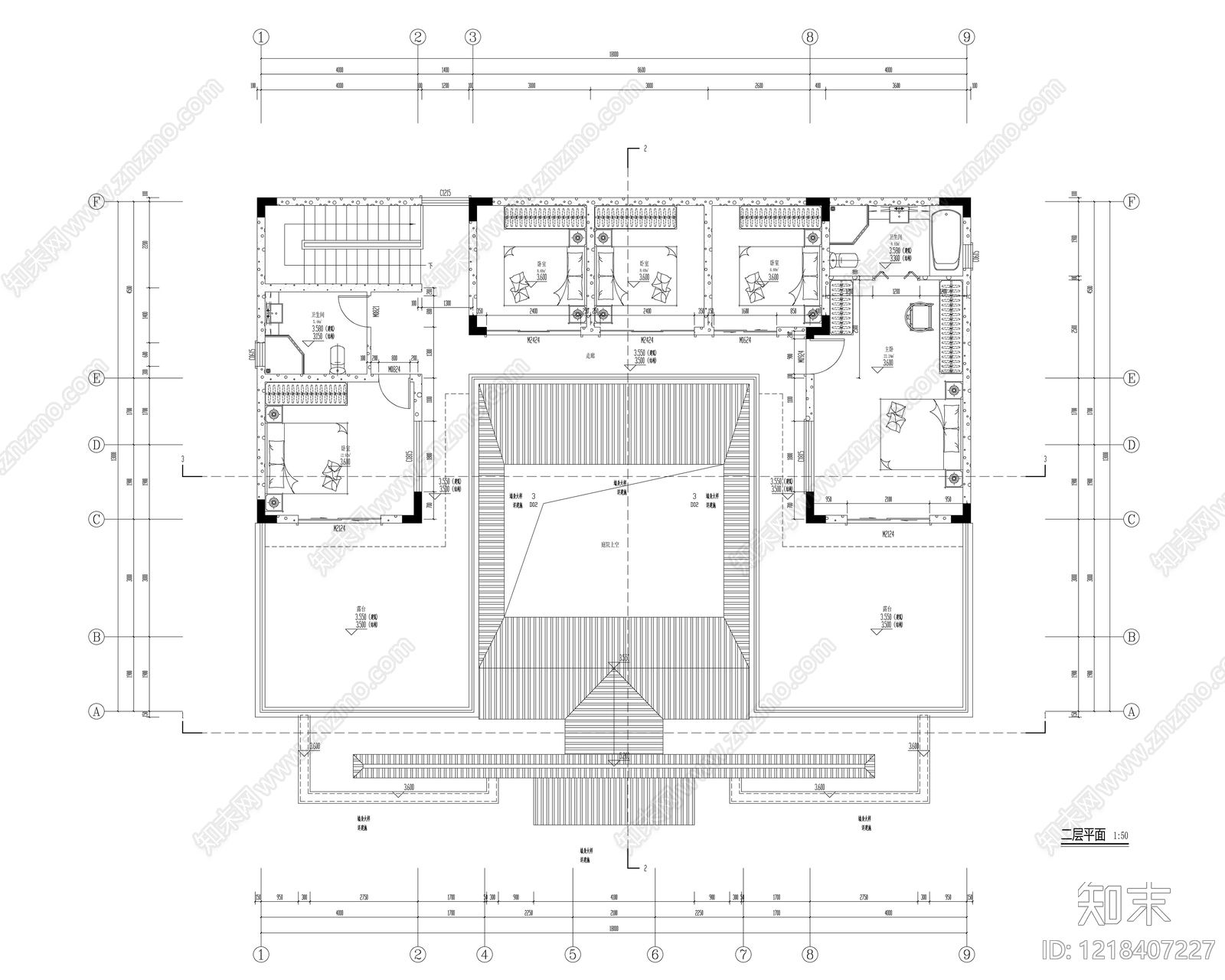 四合院cad施工图下载【ID:1218407227】