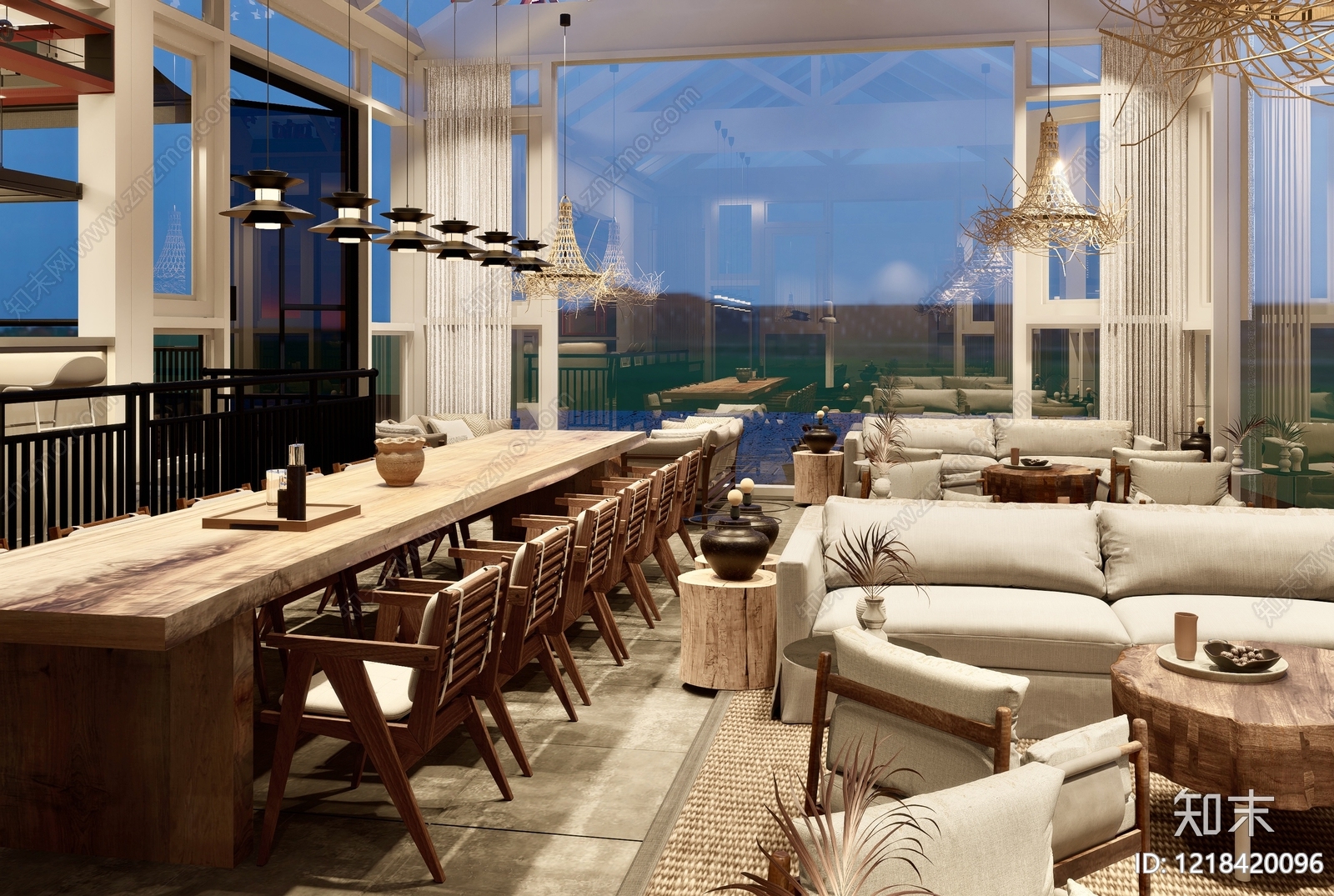 咖啡厅cad施工图下载【ID:1218420096】