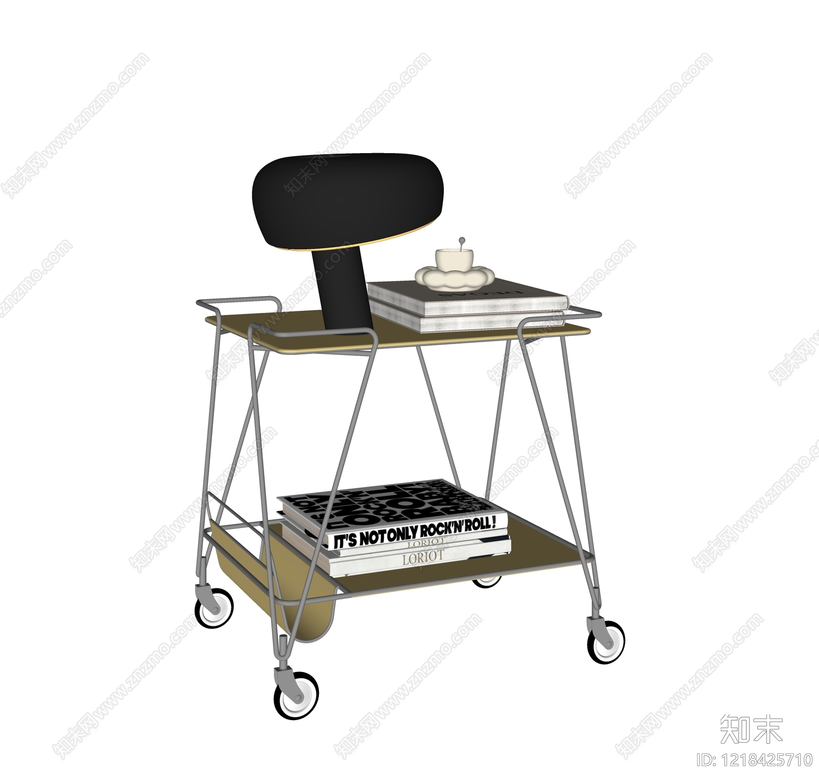 现代简约边几SU模型下载【ID:1218425710】