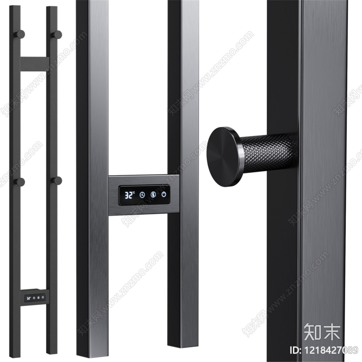 现代简约拉手3D模型下载【ID:1218427089】
