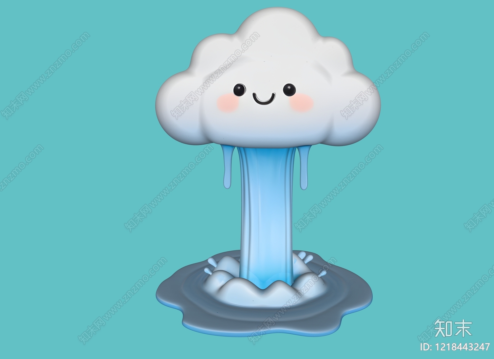 治愈系卡通3D其他摆件SU模型下载【ID:1218443247】