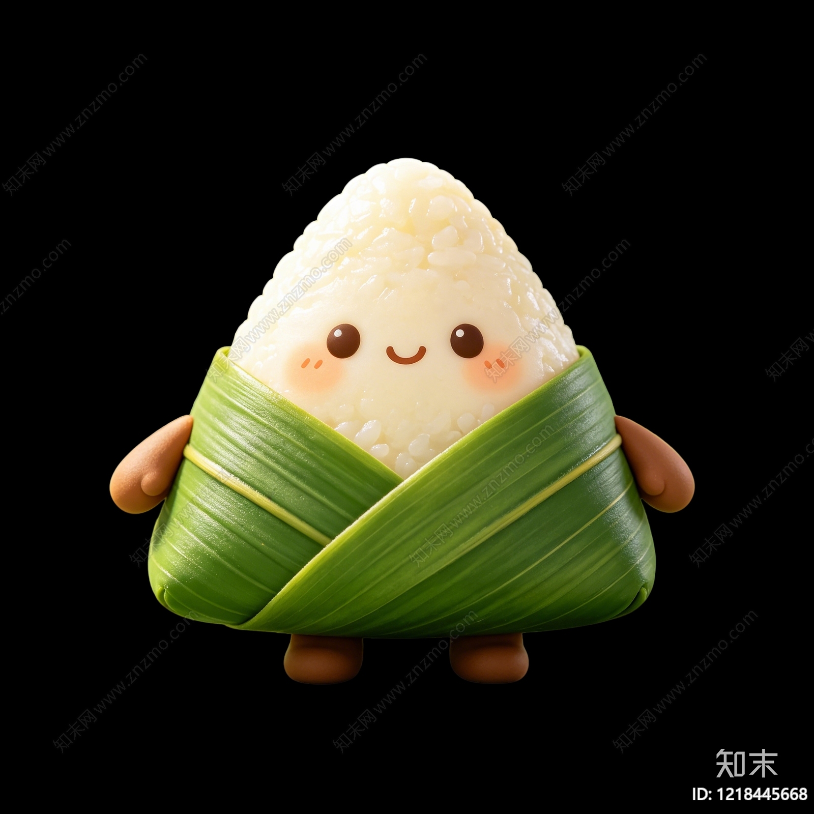 Q版卡通端午节美陈SU模型下载【ID:1218445668】