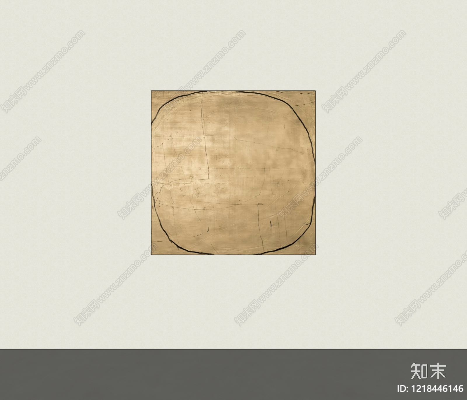 侘寂挂画SU模型下载【ID:1218446146】
