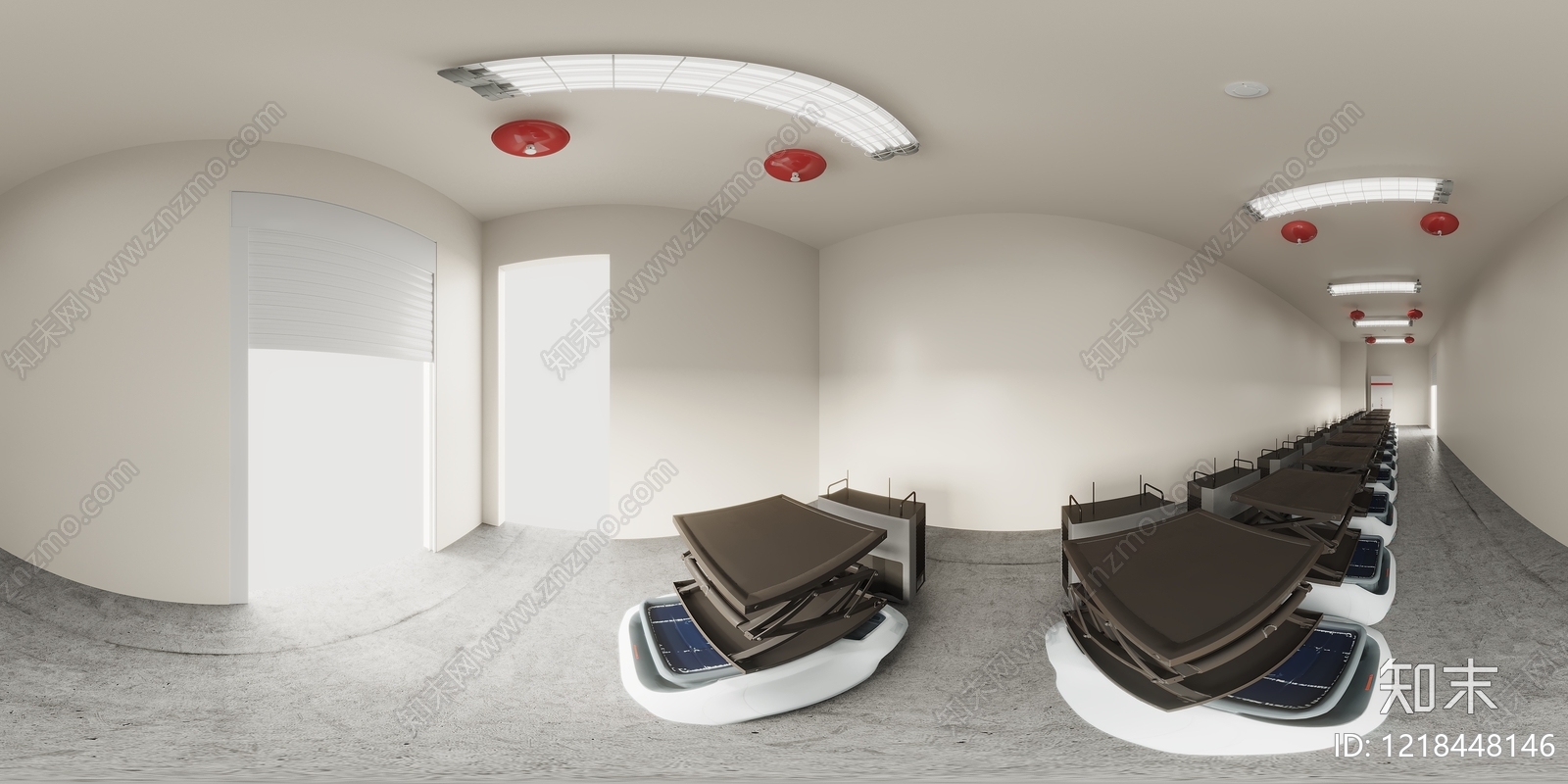 极简生产车间3D模型下载【ID:1218448146】