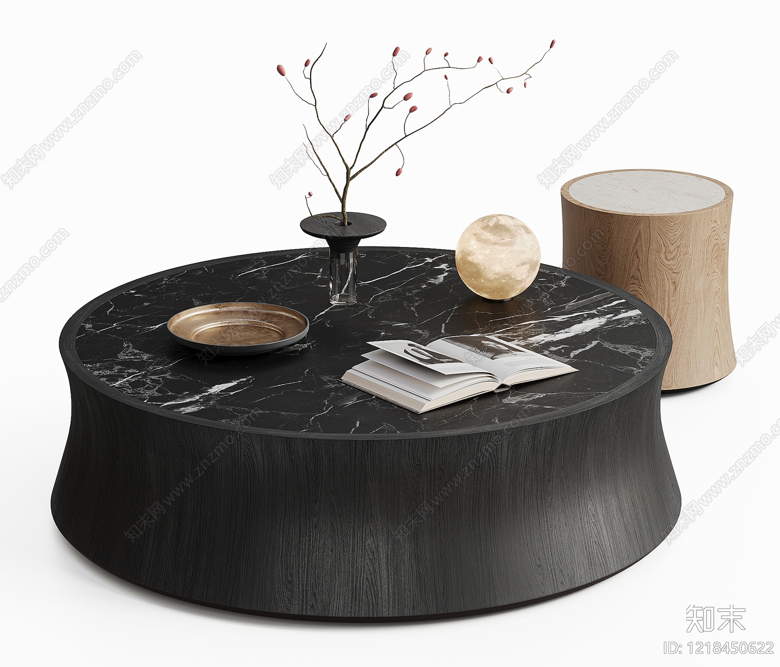 现代简约茶几3D模型下载【ID:1218450622】