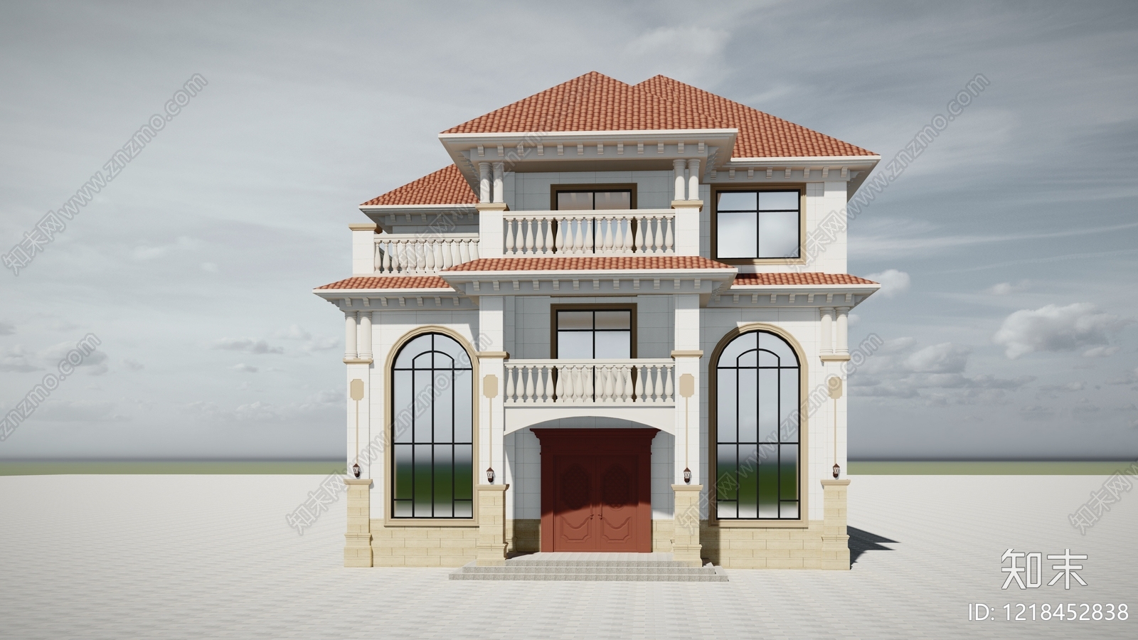 别墅建筑cad施工图下载【ID:1218452838】