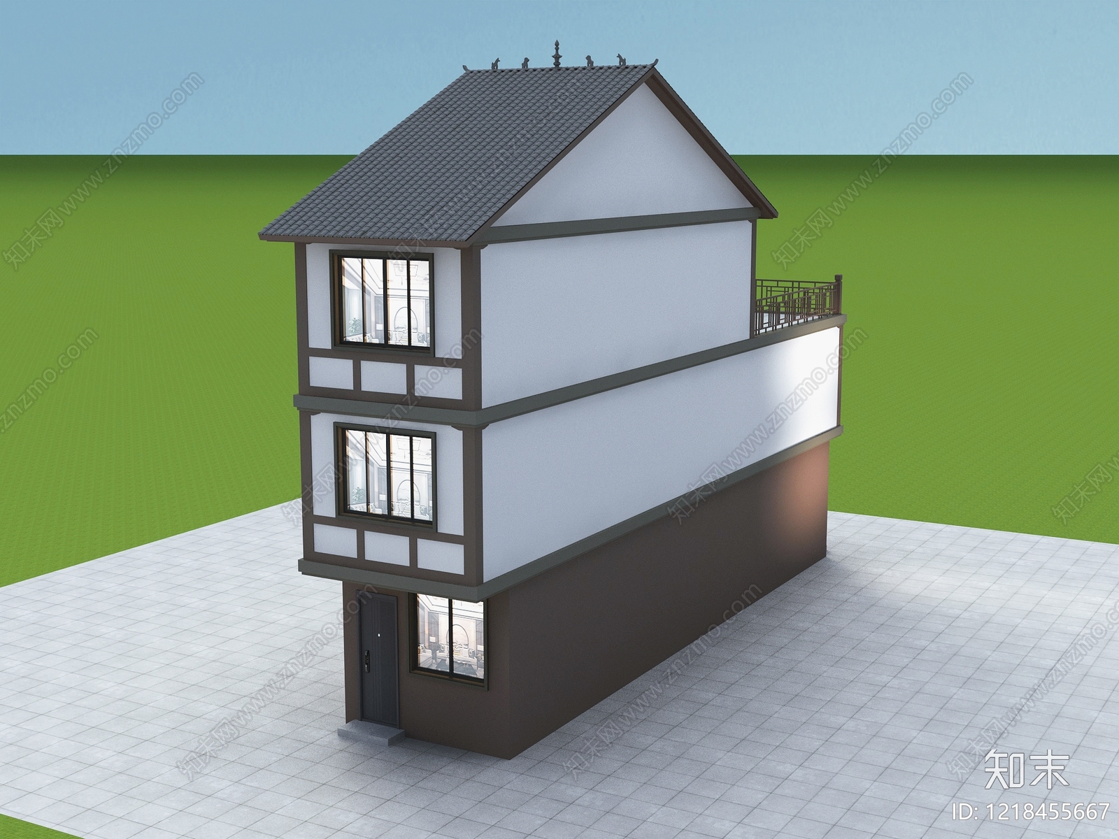 其他居住建筑cad施工图下载【ID:1218455667】