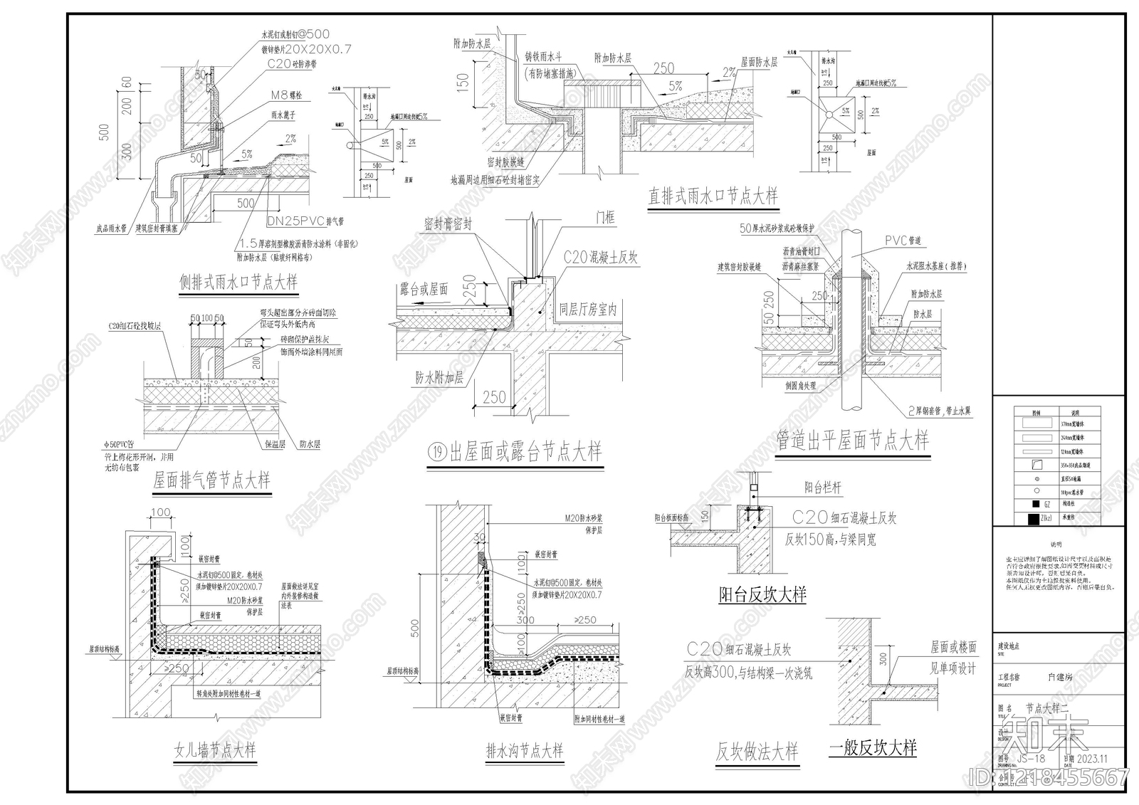 其他居住建筑cad施工图下载【ID:1218455667】