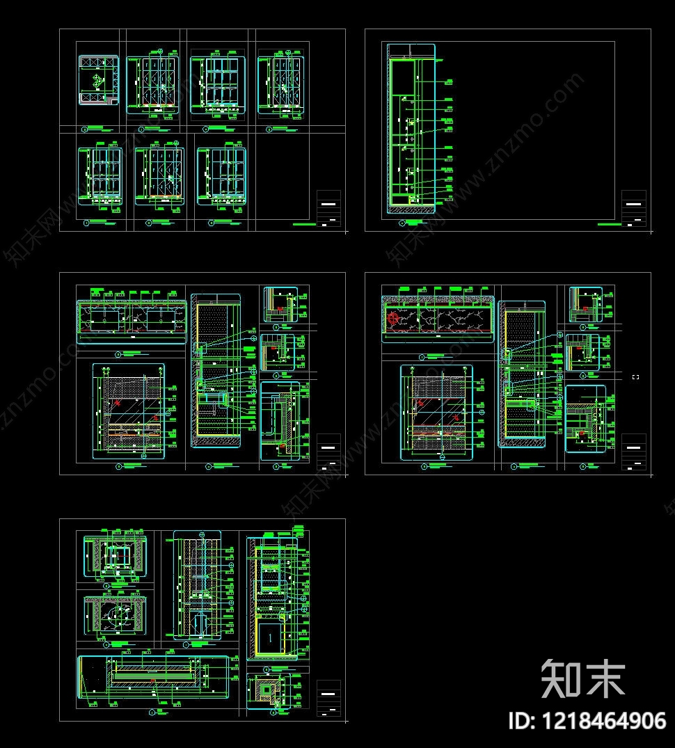 柜子CAD图纸