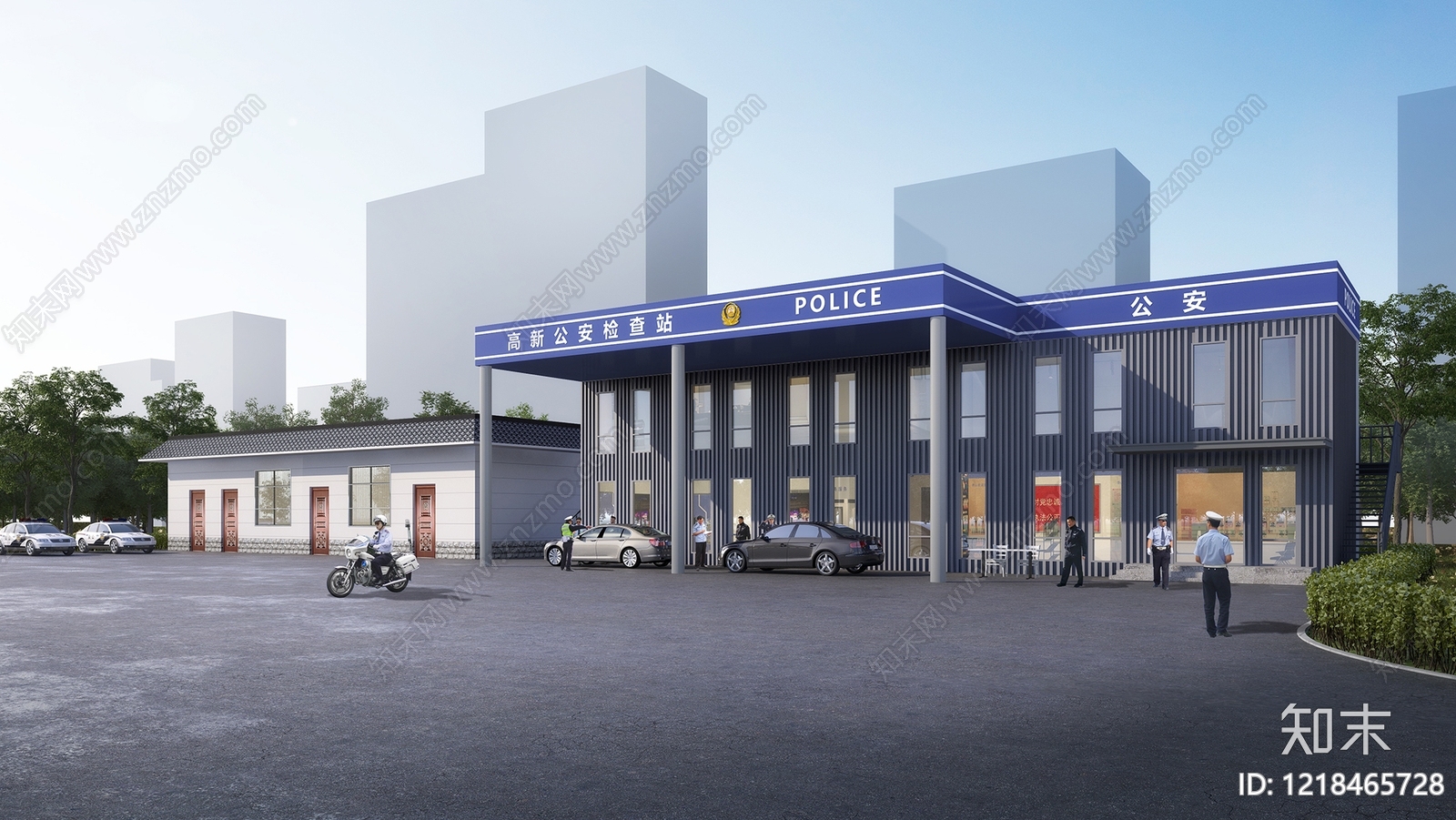现代简约其他公共建筑3D模型下载【ID:1218465728】