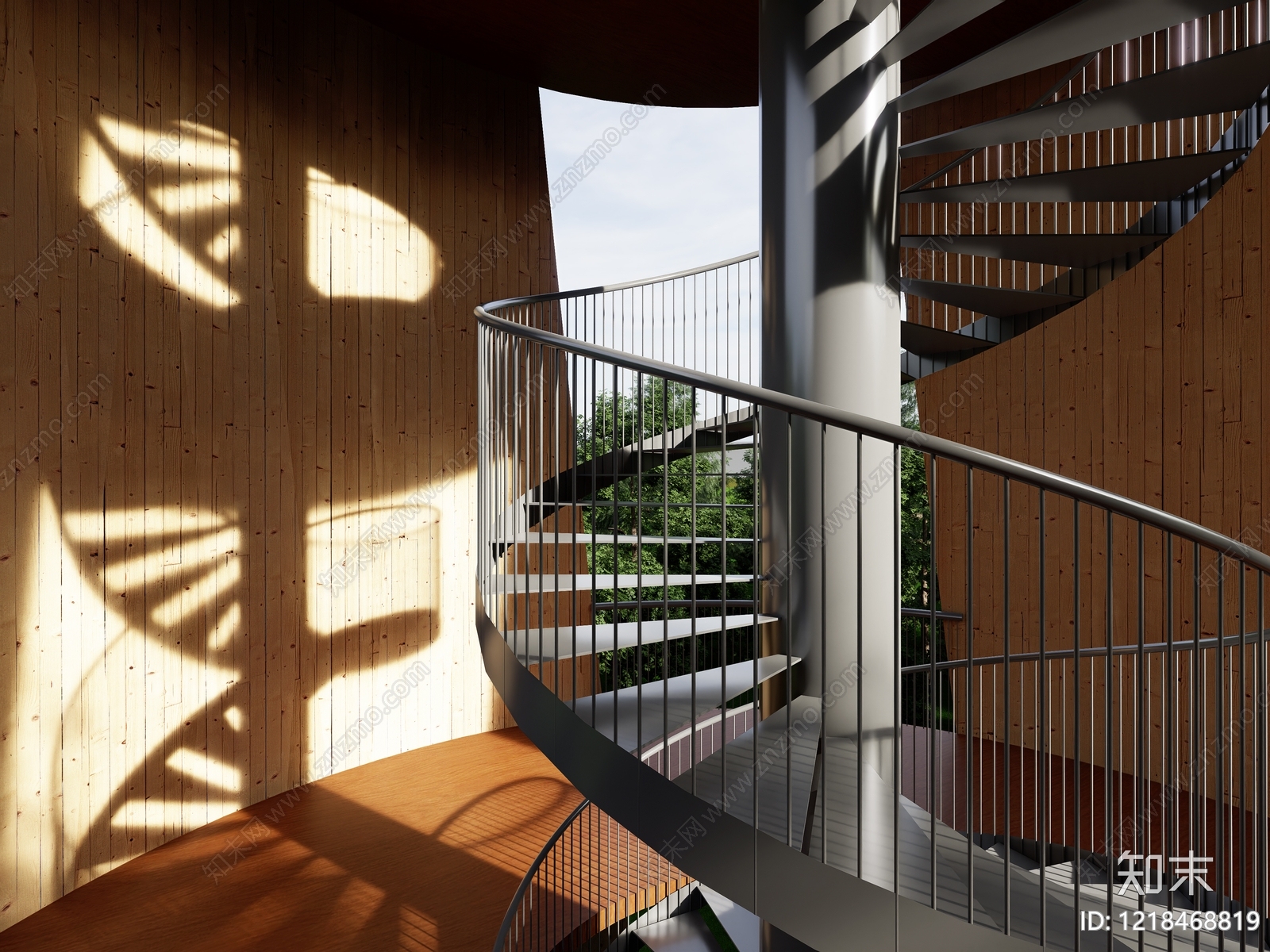 现代主义艺术风格建筑3D模型下载【ID:1218468819】