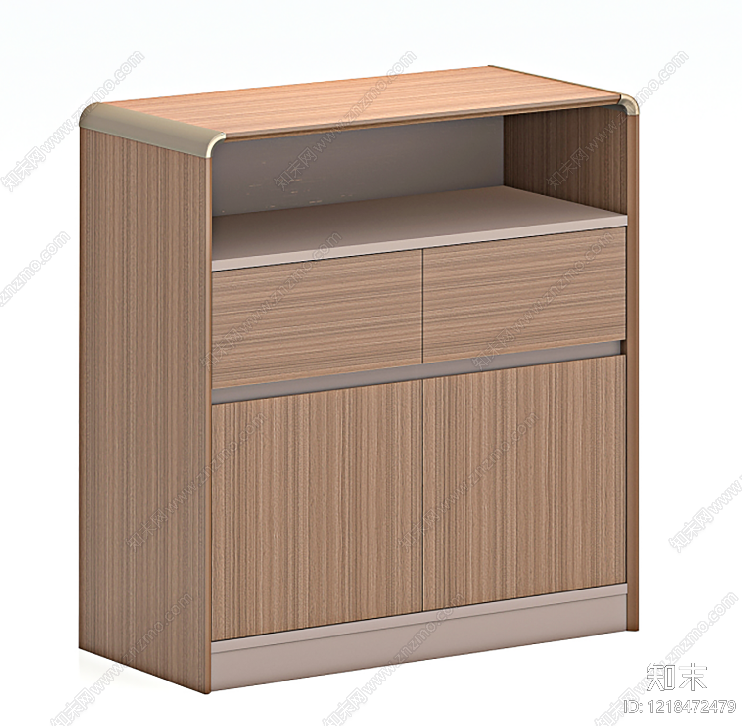 现代简约餐边柜3D模型下载【ID:1218472479】