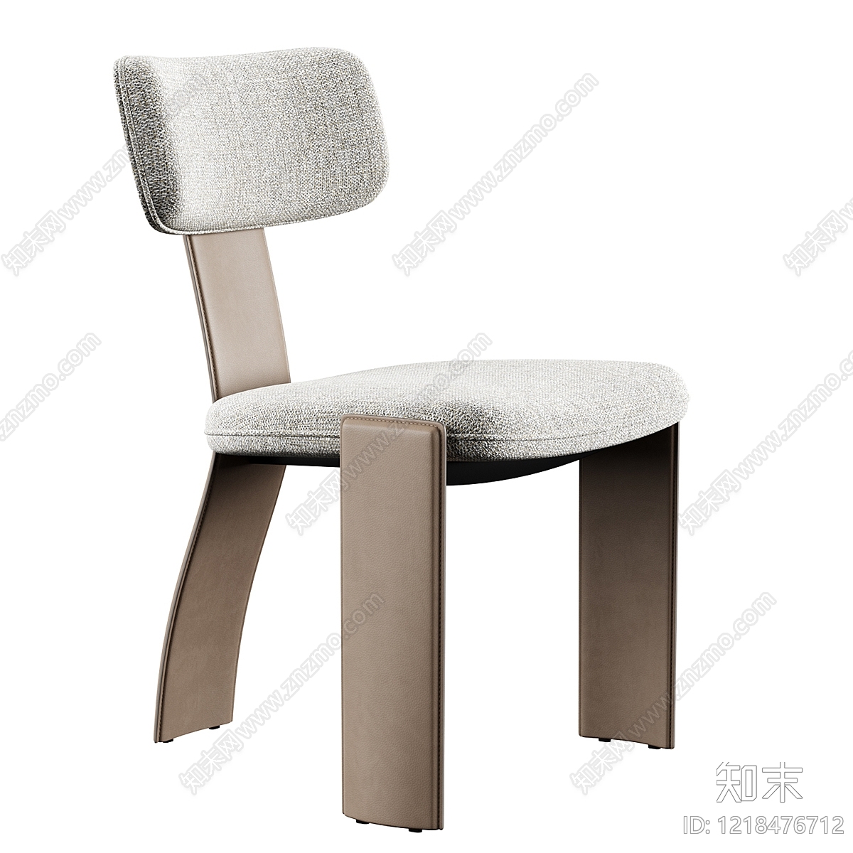 现代简约餐椅3D模型下载【ID:1218476712】
