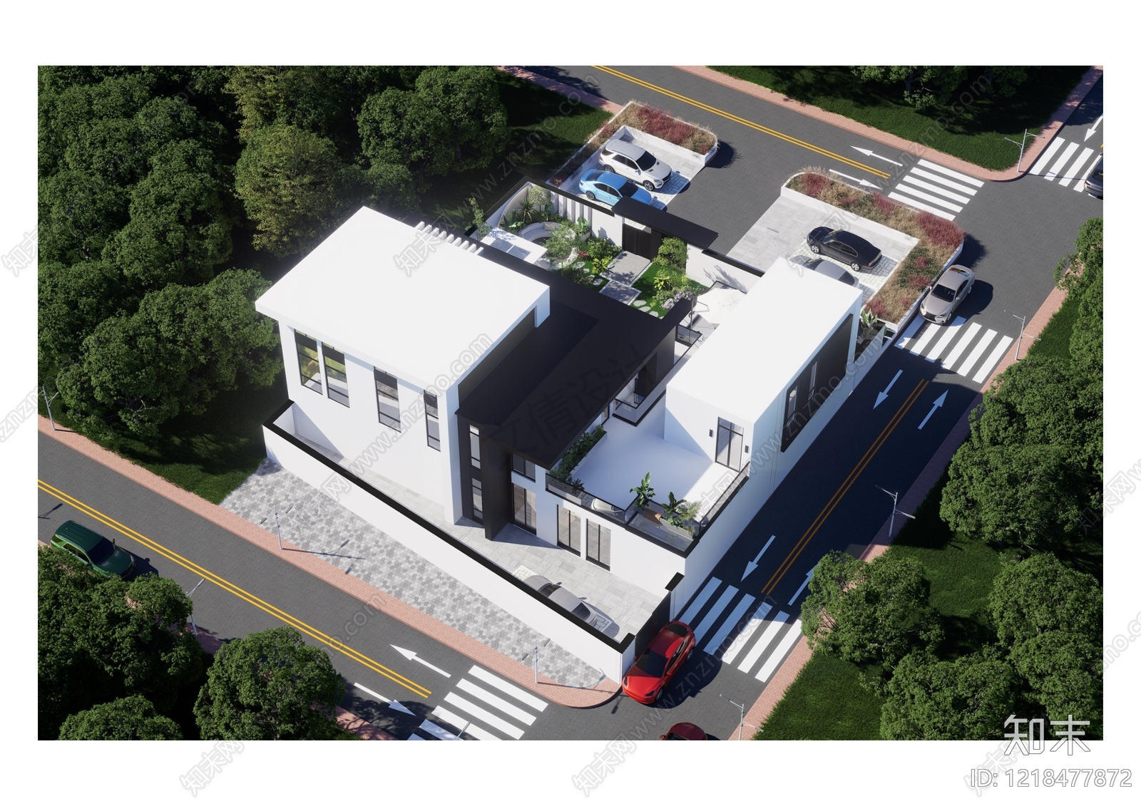 庭院cad施工图下载【ID:1218477872】