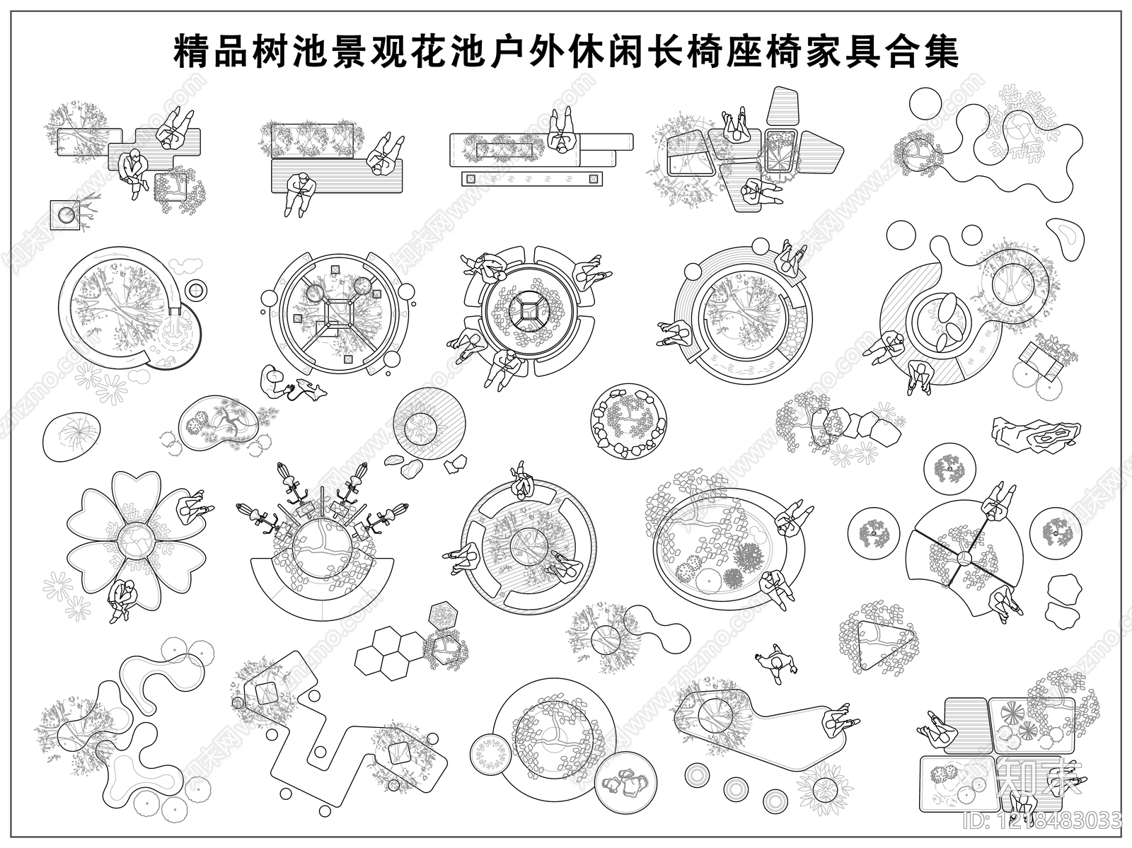 树池图库CAD图纸