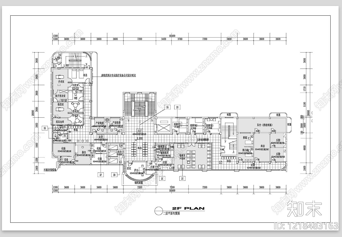 医院cad施工图下载【ID:1218483163】