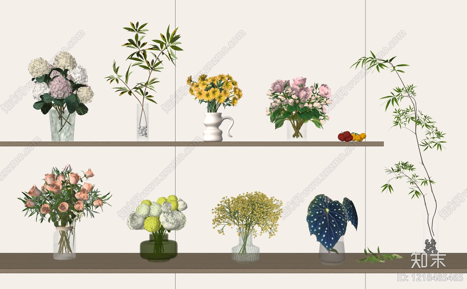 现代花瓶SU模型下载【ID:1218485465】