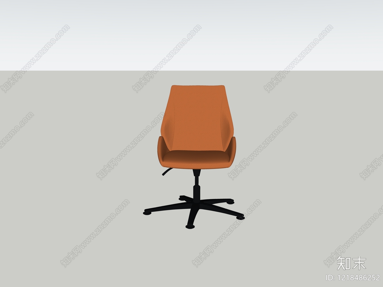 现代简约办公椅SU模型下载【ID:1218486252】