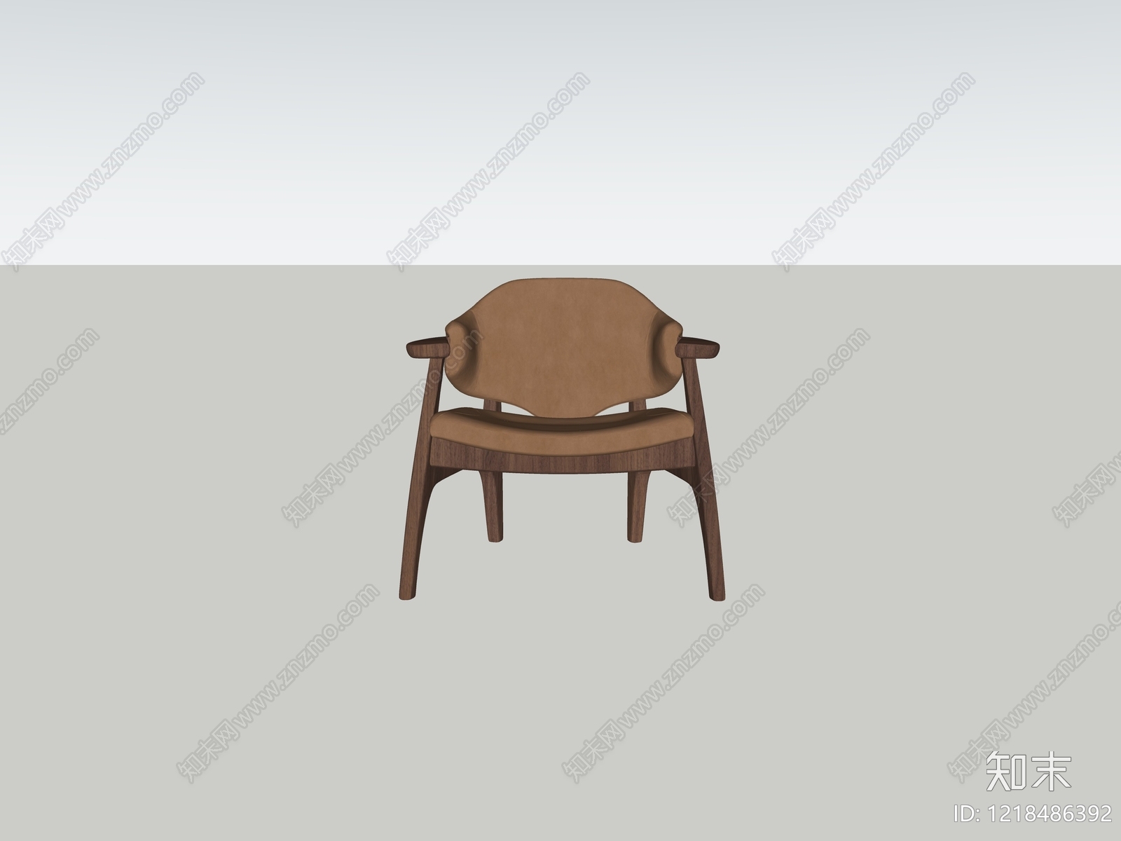 中古风休闲椅SU模型下载【ID:1218486392】