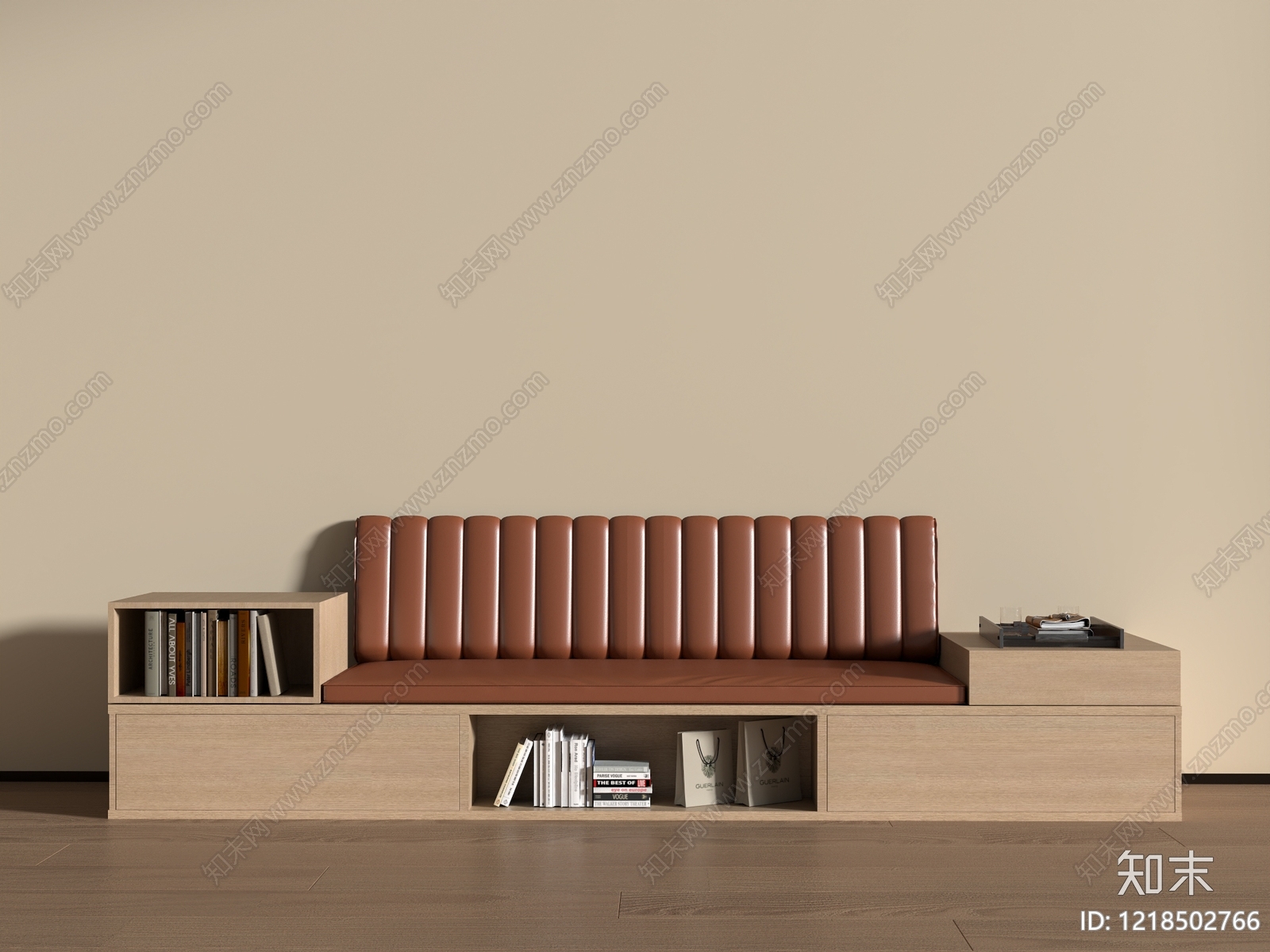 现代简约卡座沙发3D模型下载【ID:1218502766】