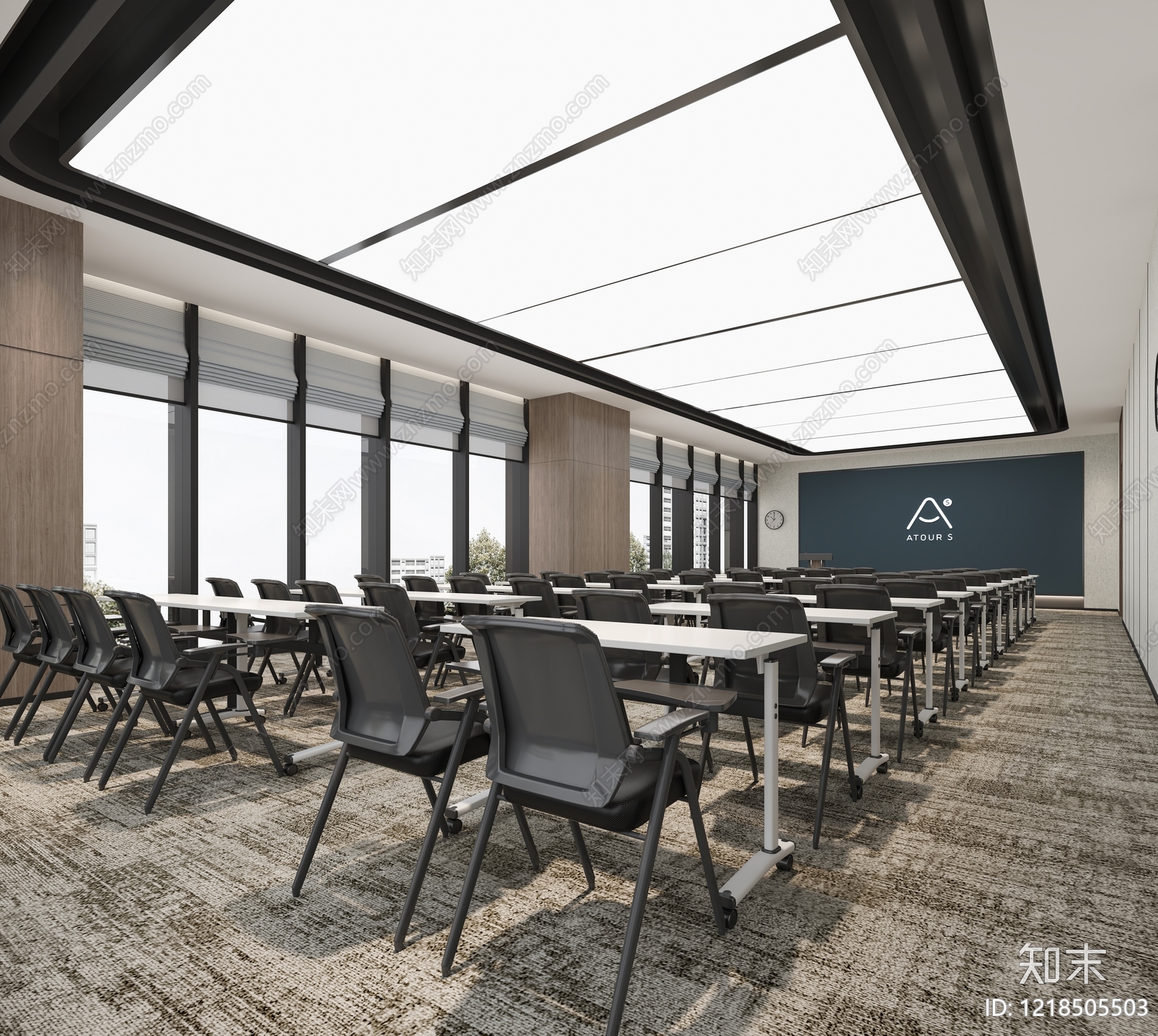 现代简约其他商业空间3D模型下载【ID:1218505503】