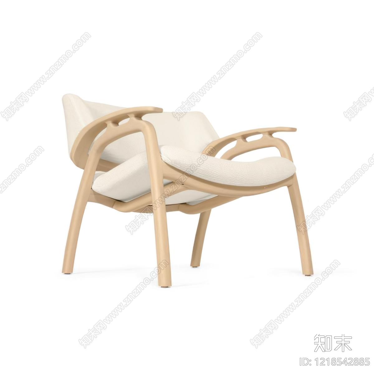 原木风休闲椅SU模型下载【ID:1218542885】