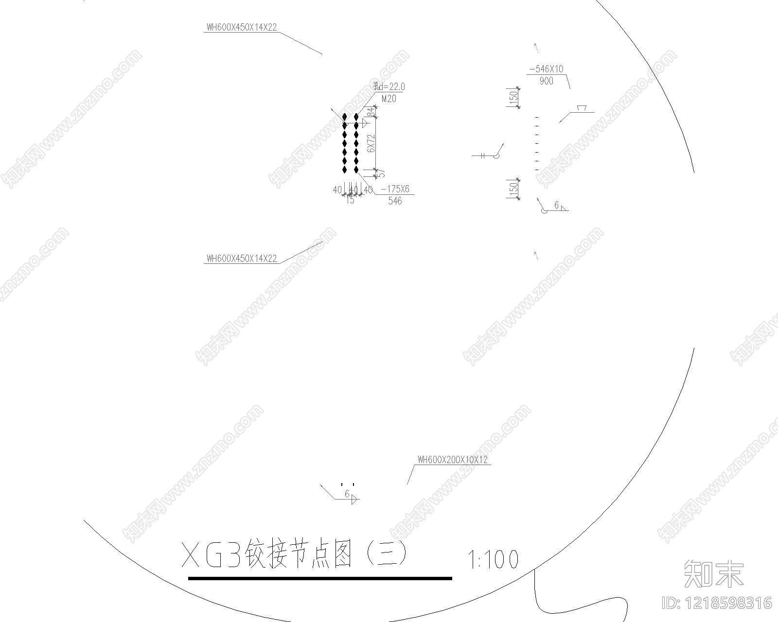 钢结构cad施工图下载【ID:1218598316】