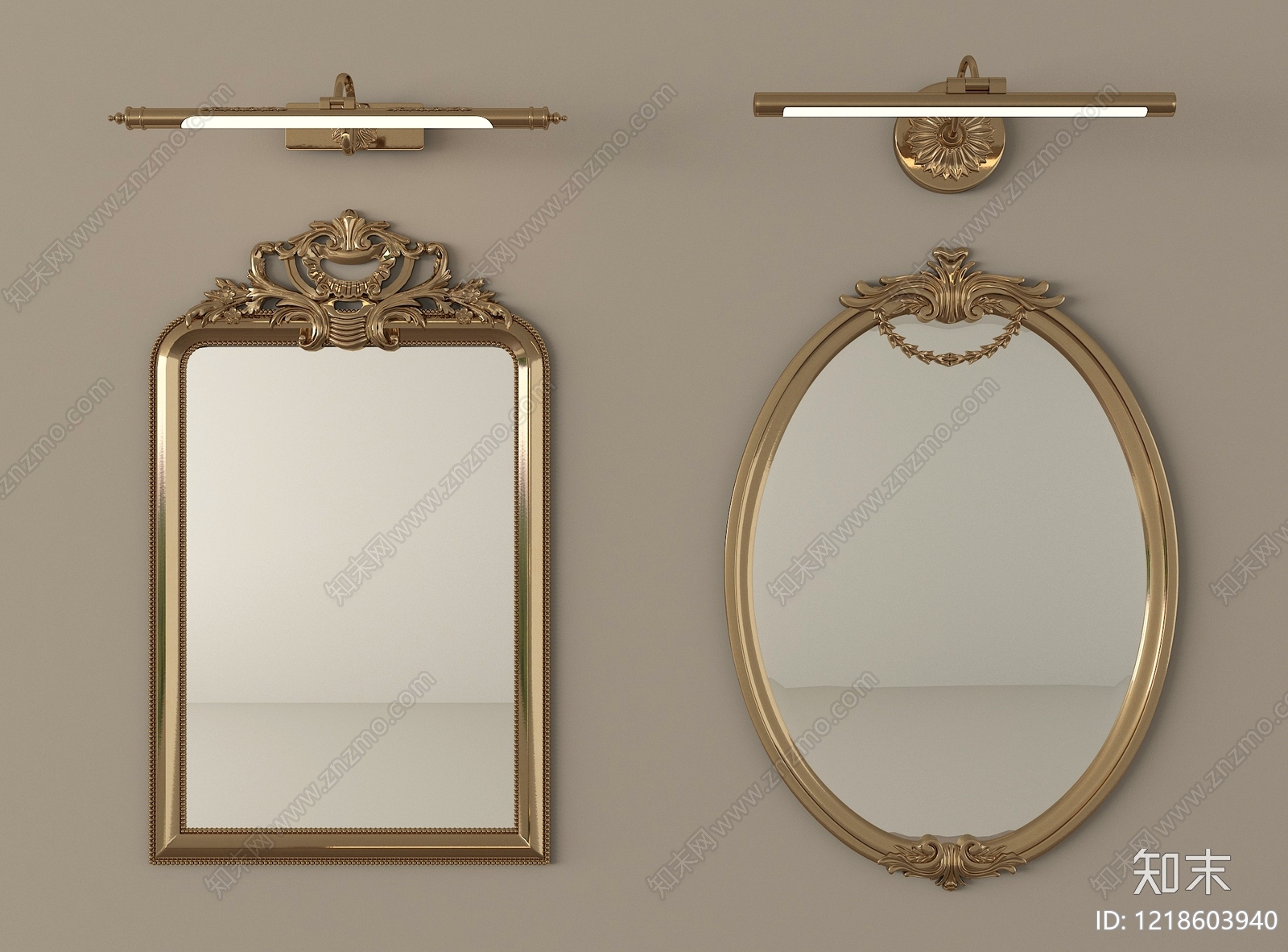 法式卫生间3D模型下载【ID:1218603940】