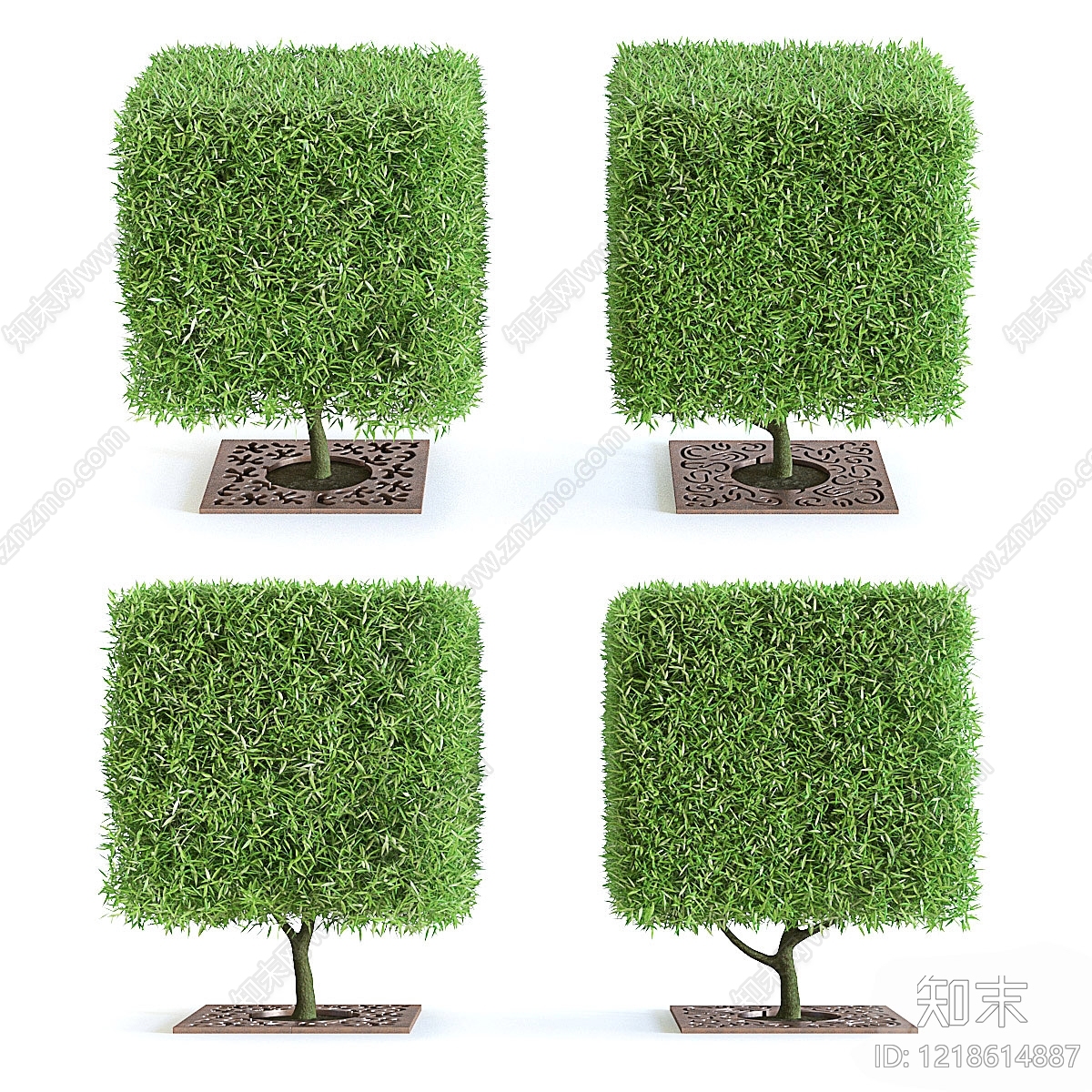 现代简约景观树3D模型下载【ID:1218614887】