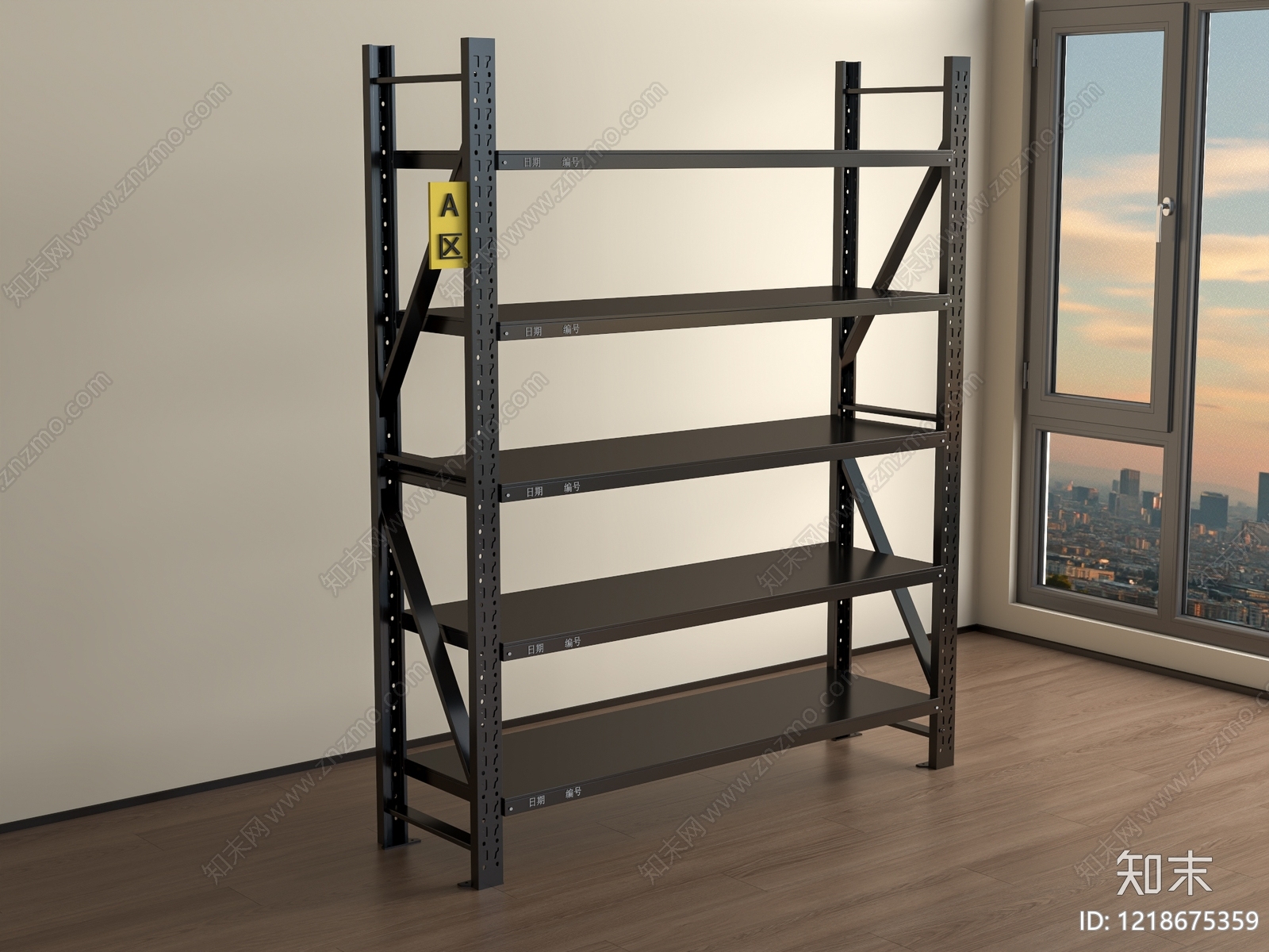 现代简约货架3D模型下载【ID:1218675359】