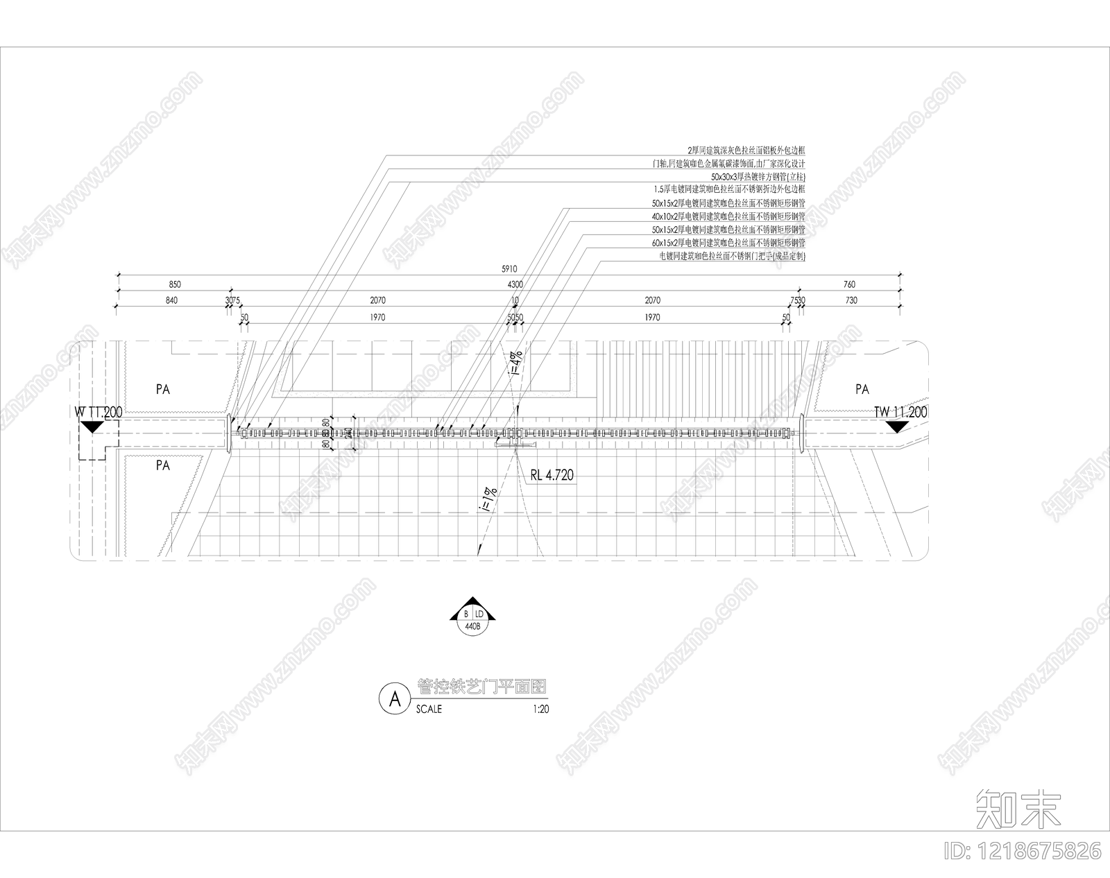其他景观cad施工图下载【ID:1218675826】