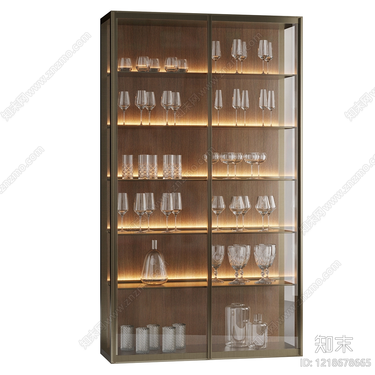 意式轻奢商展器材3D模型渲染效果图