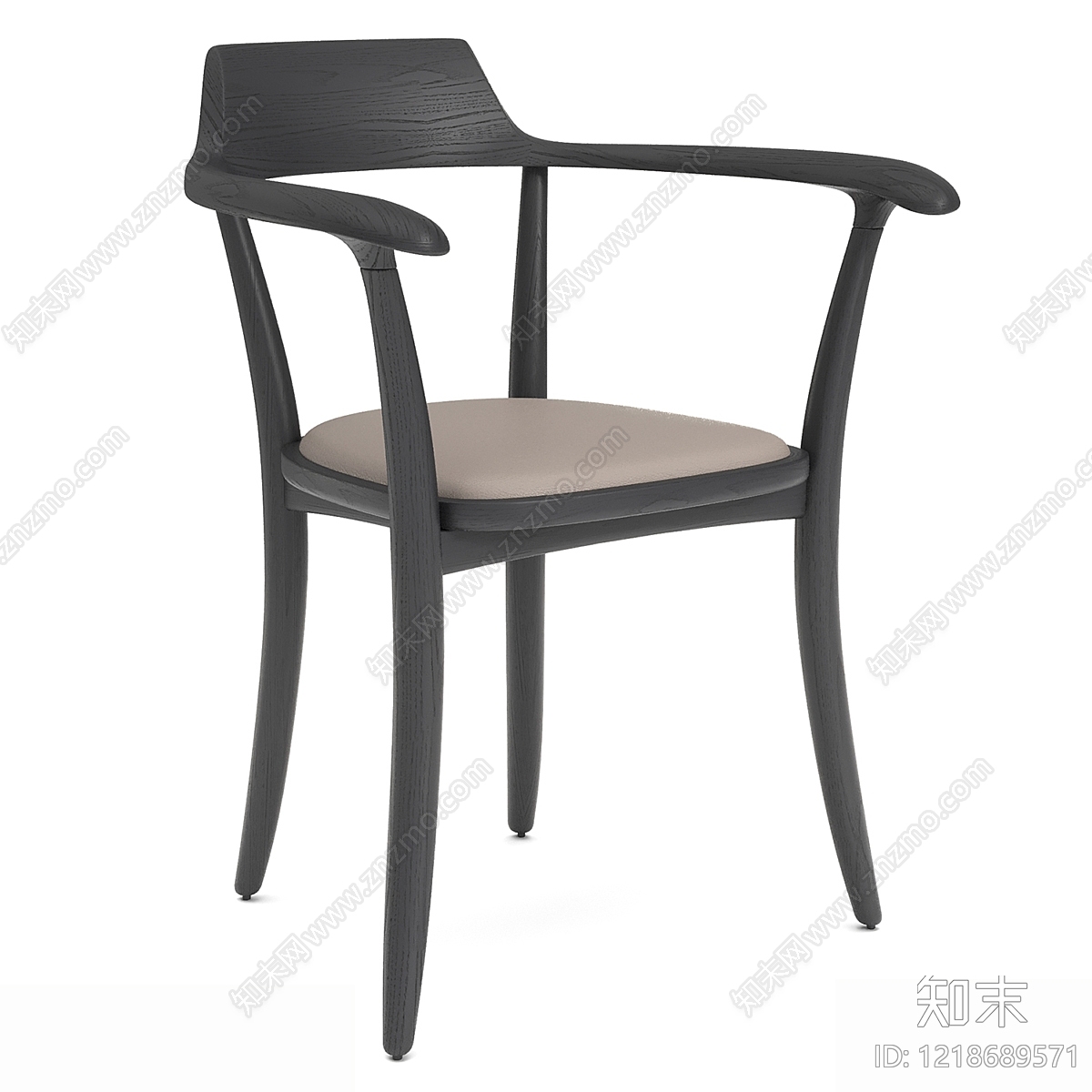 新中式餐椅3D模型下载【ID:1218689571】