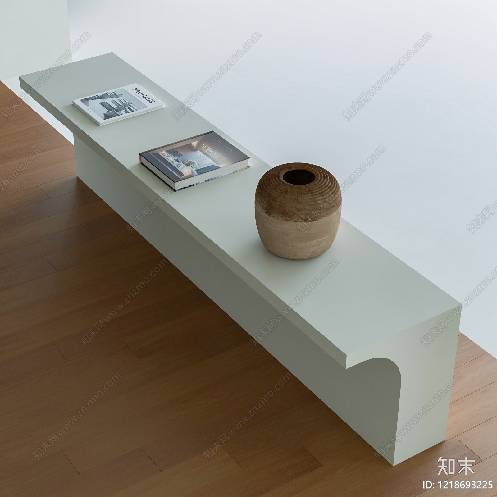 极简换鞋凳3D模型下载【ID:1218693225】