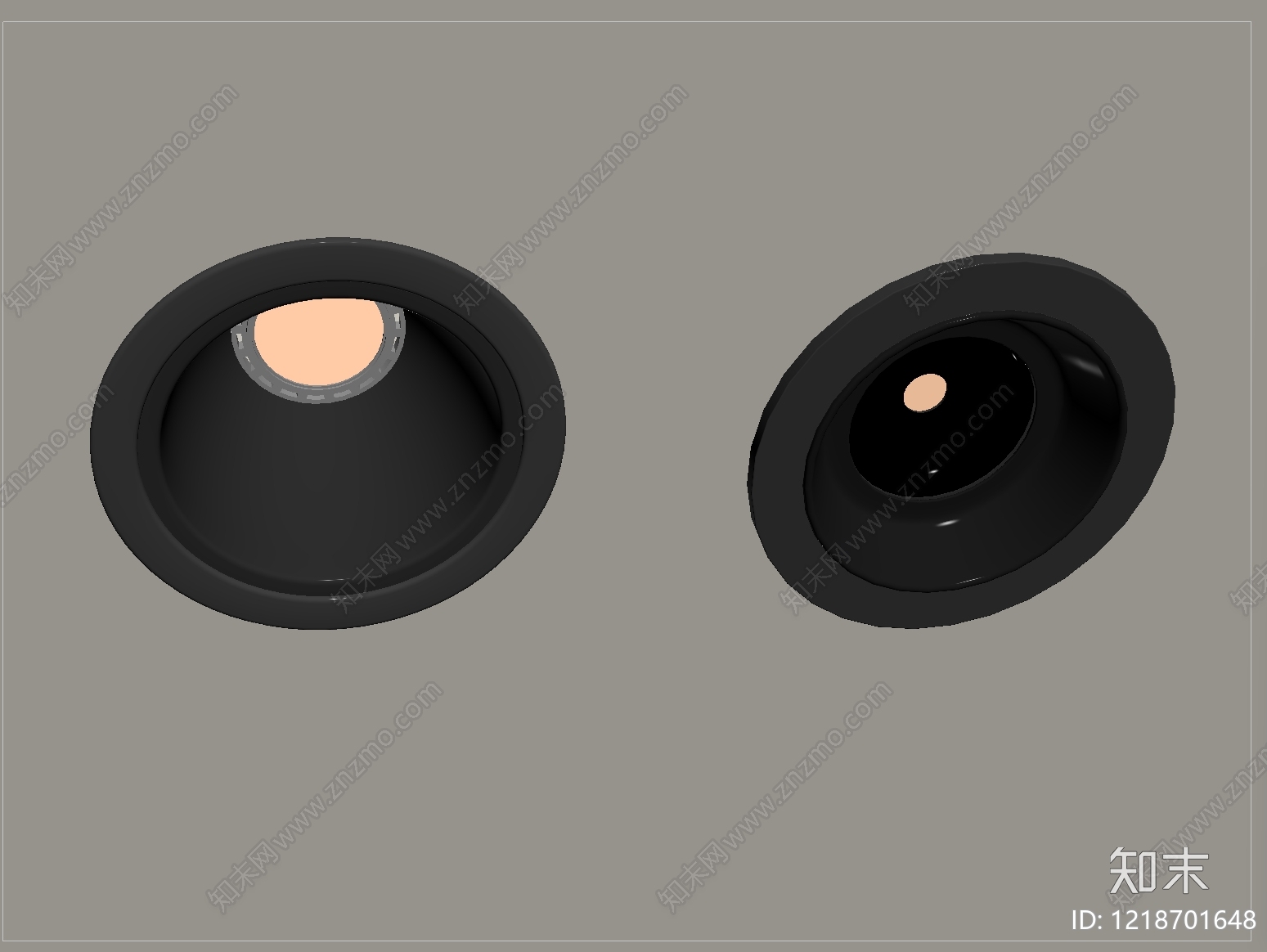 现代简约筒灯射灯SU模型下载【ID:1218701648】