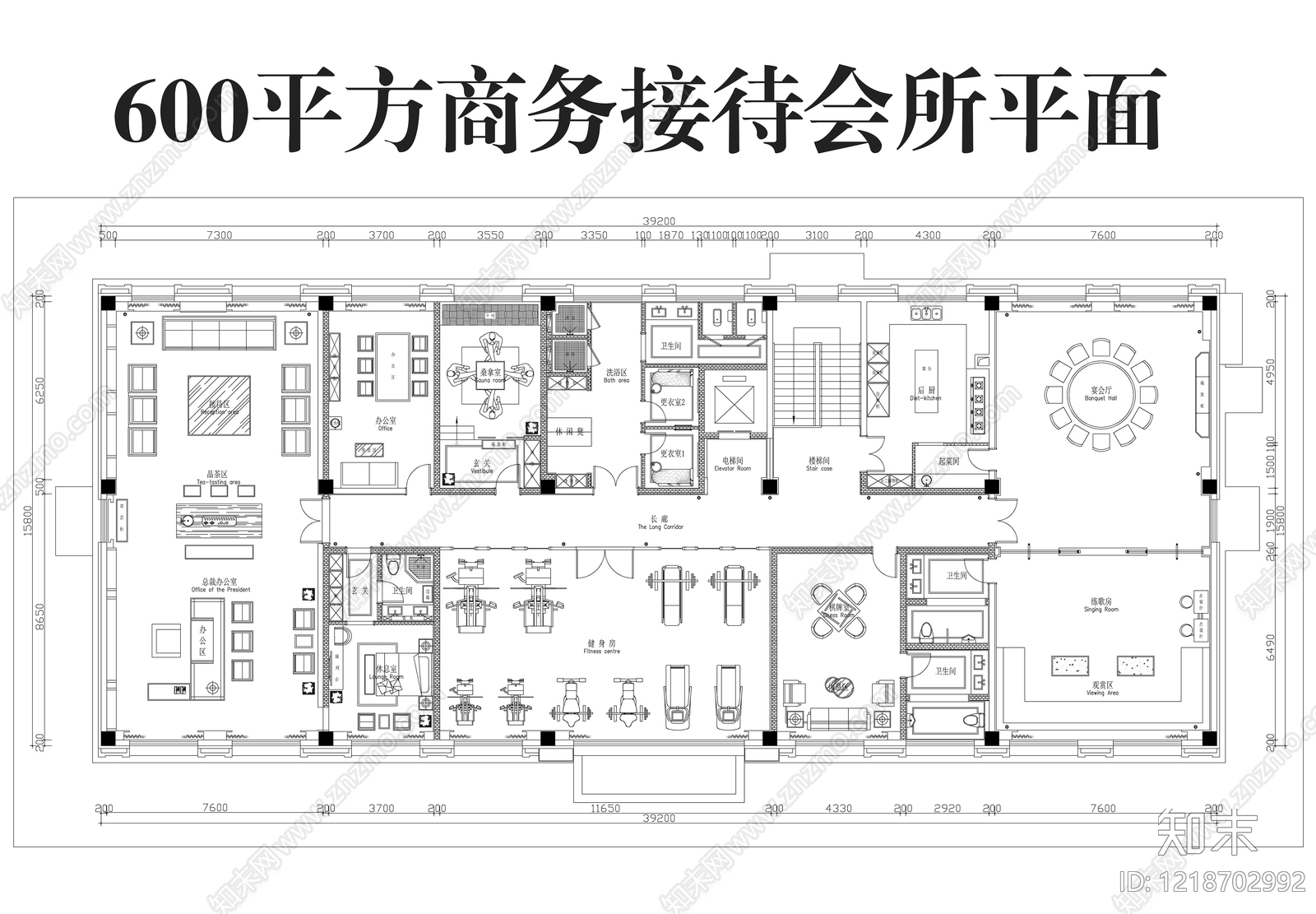 会所CAD图纸
