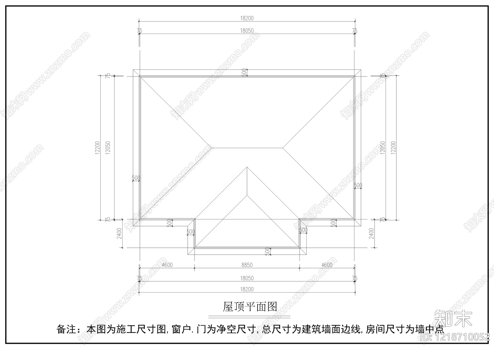 别墅建筑cad施工图下载【ID:1218710052】