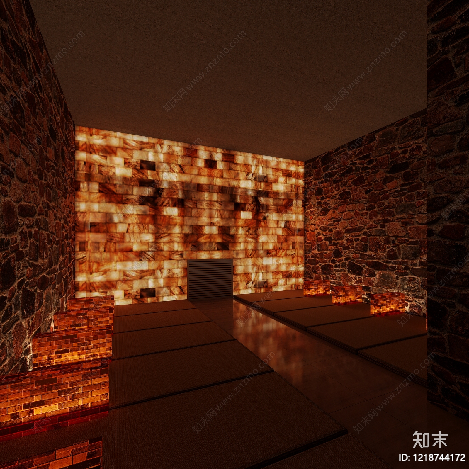 禅意美容院3D模型下载【ID:1218744172】
