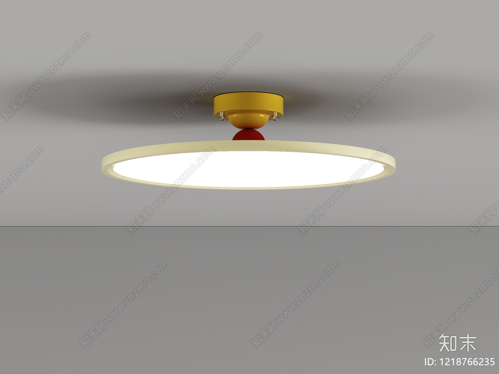 现代简约吸顶灯SU模型下载【ID:1218766235】
