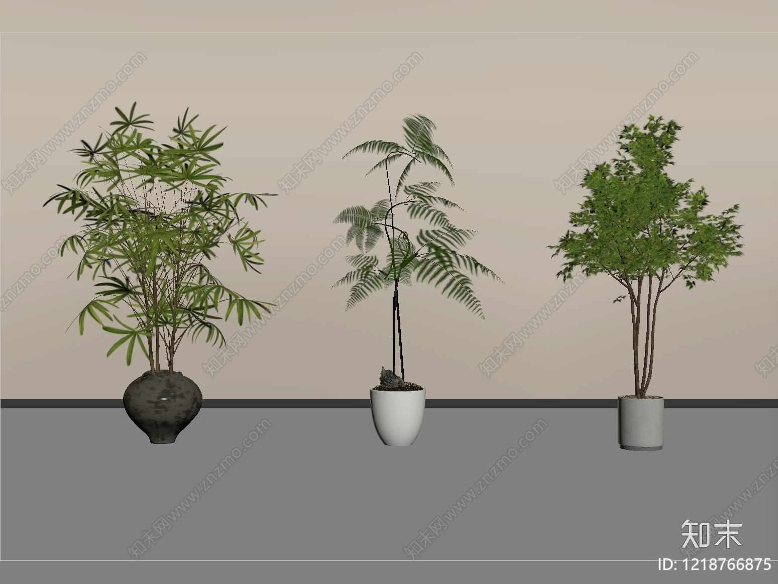 盆栽SU模型下载【ID:1218766875】