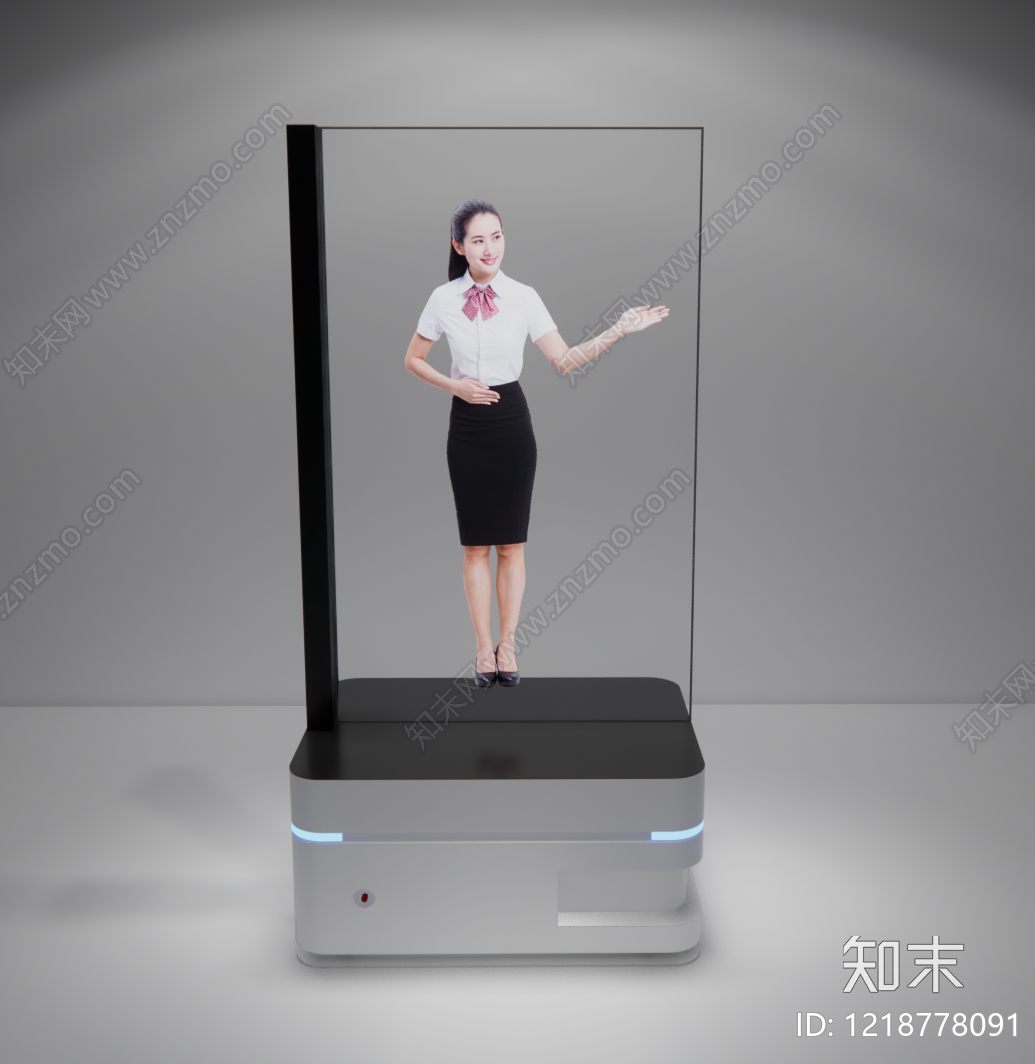 现代简约讲解系统SU模型下载【ID:1218778091】