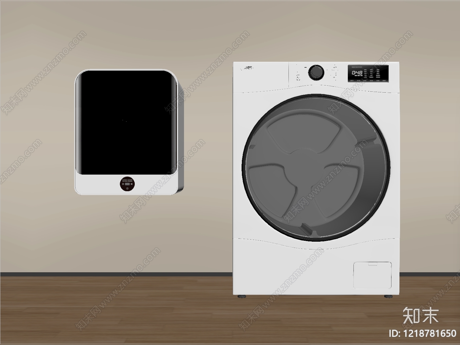 现代简约家用电器组合SU模型下载【ID:1218781650】