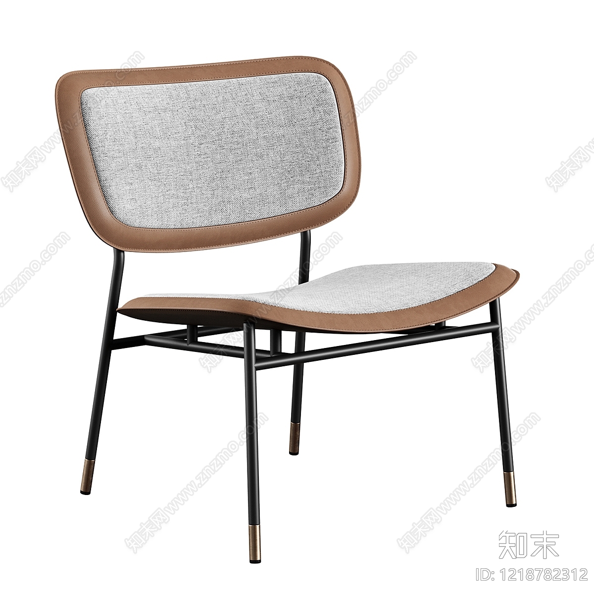 现代简约休闲椅3D模型下载【ID:1218782312】